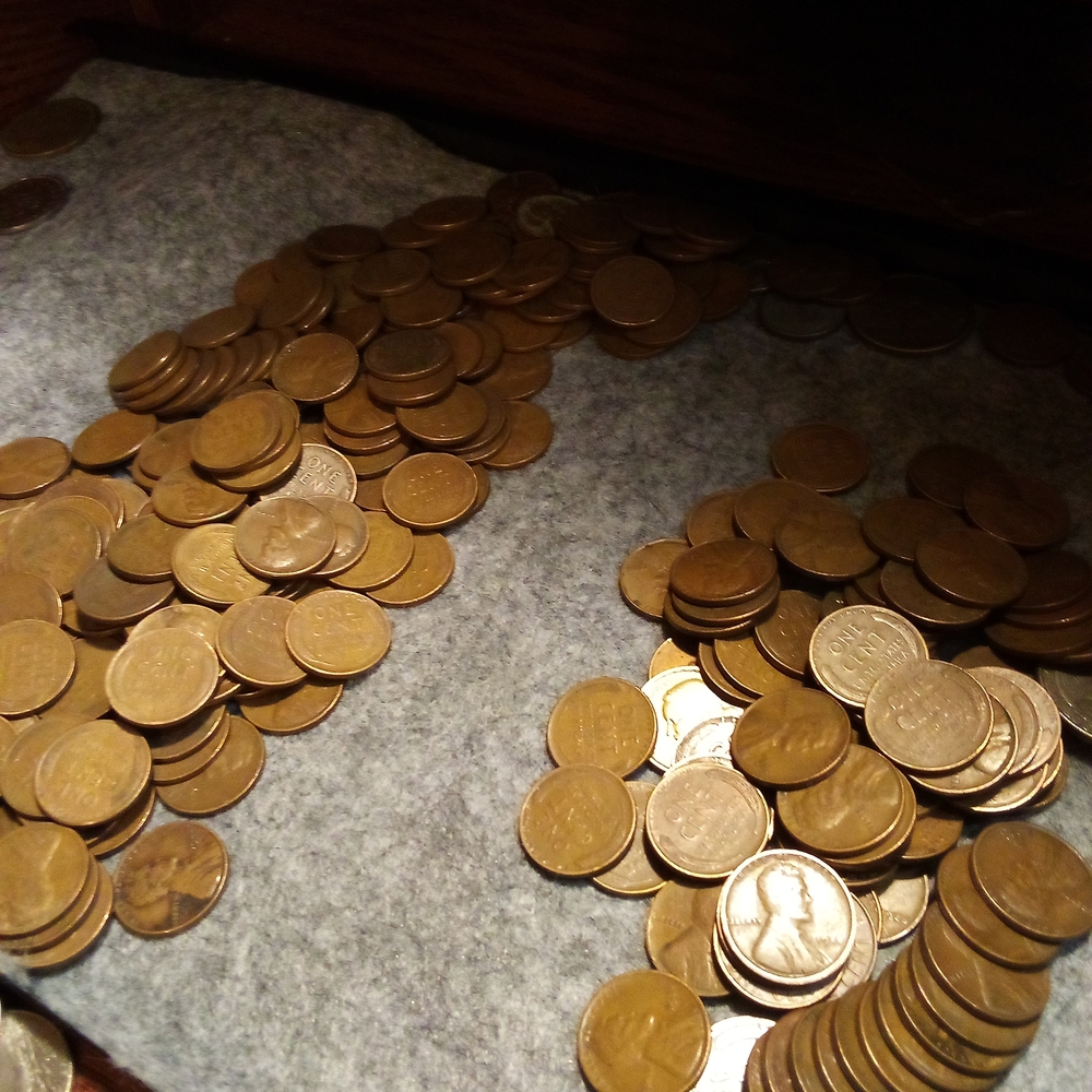 1920-1958 Unchecked Wheat Pennies - Picture 5 of 5